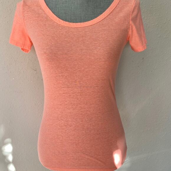 American Dream Peach Open Back TShirt - Picture 3 of 12